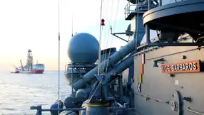 TCG Barbaros, Sondaj Gemilerini Koruyor